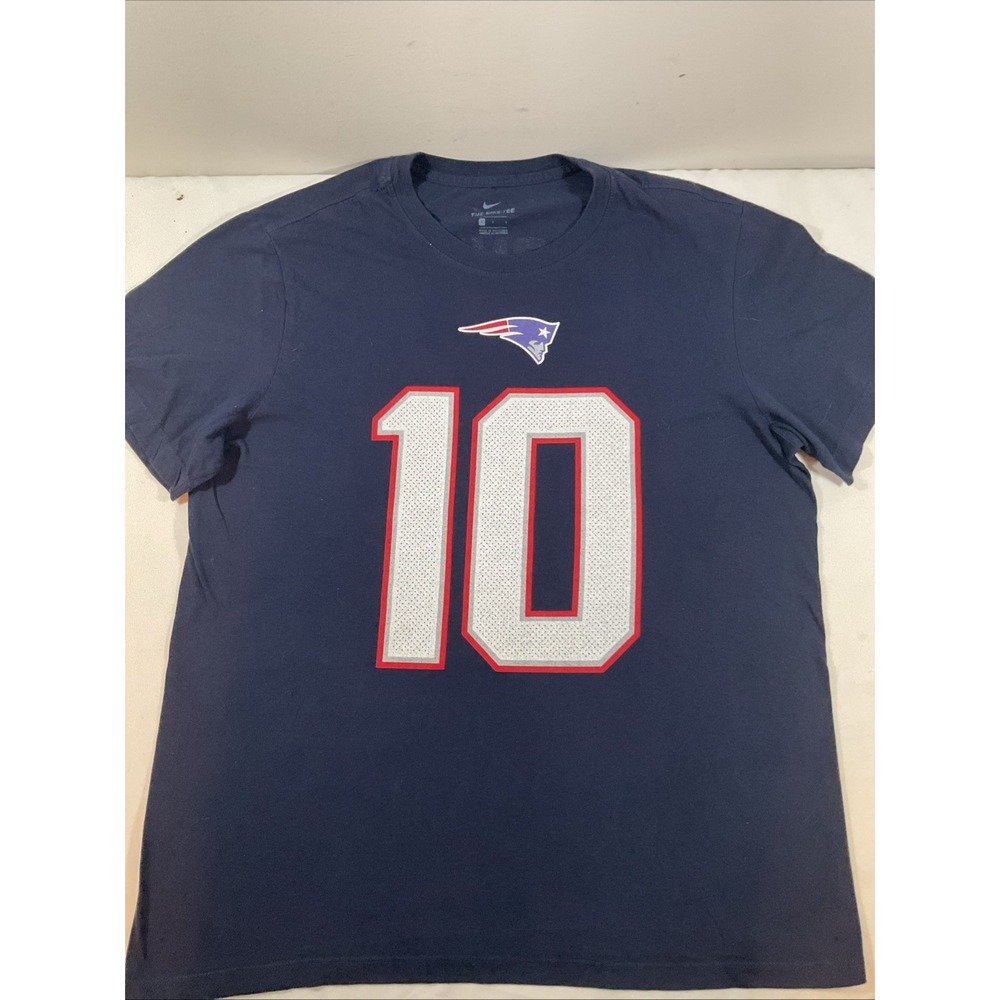New England Patriots Mac JONES Nike NFL Football Shirt Jersey Shirsey Size L H22